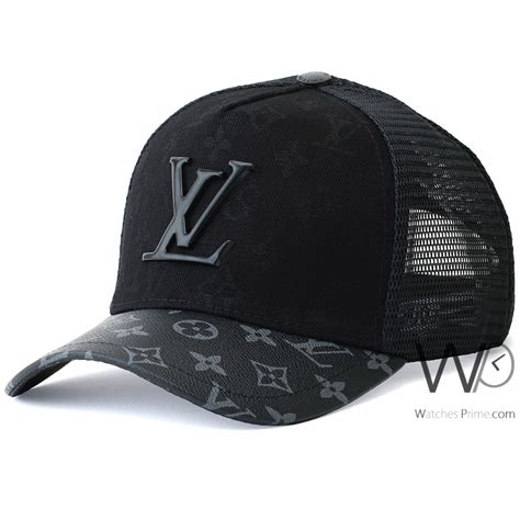 lv black cap|louis vuitton fitted cap.